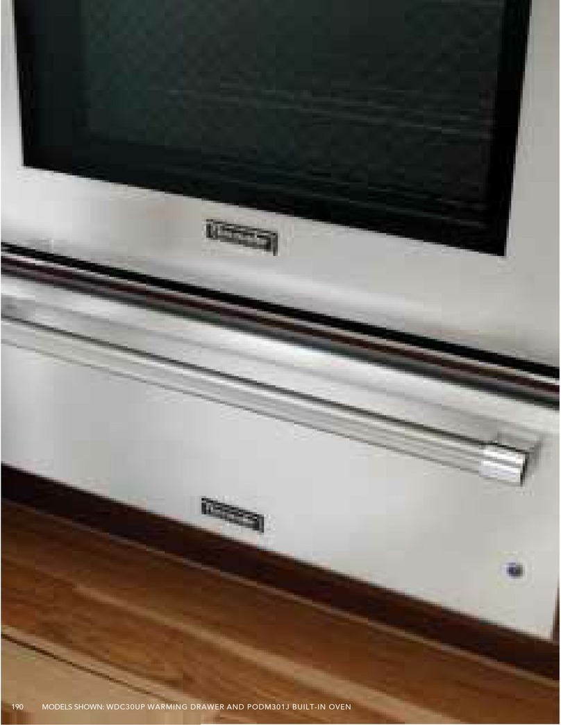 Thermador WDC36J Specifications
