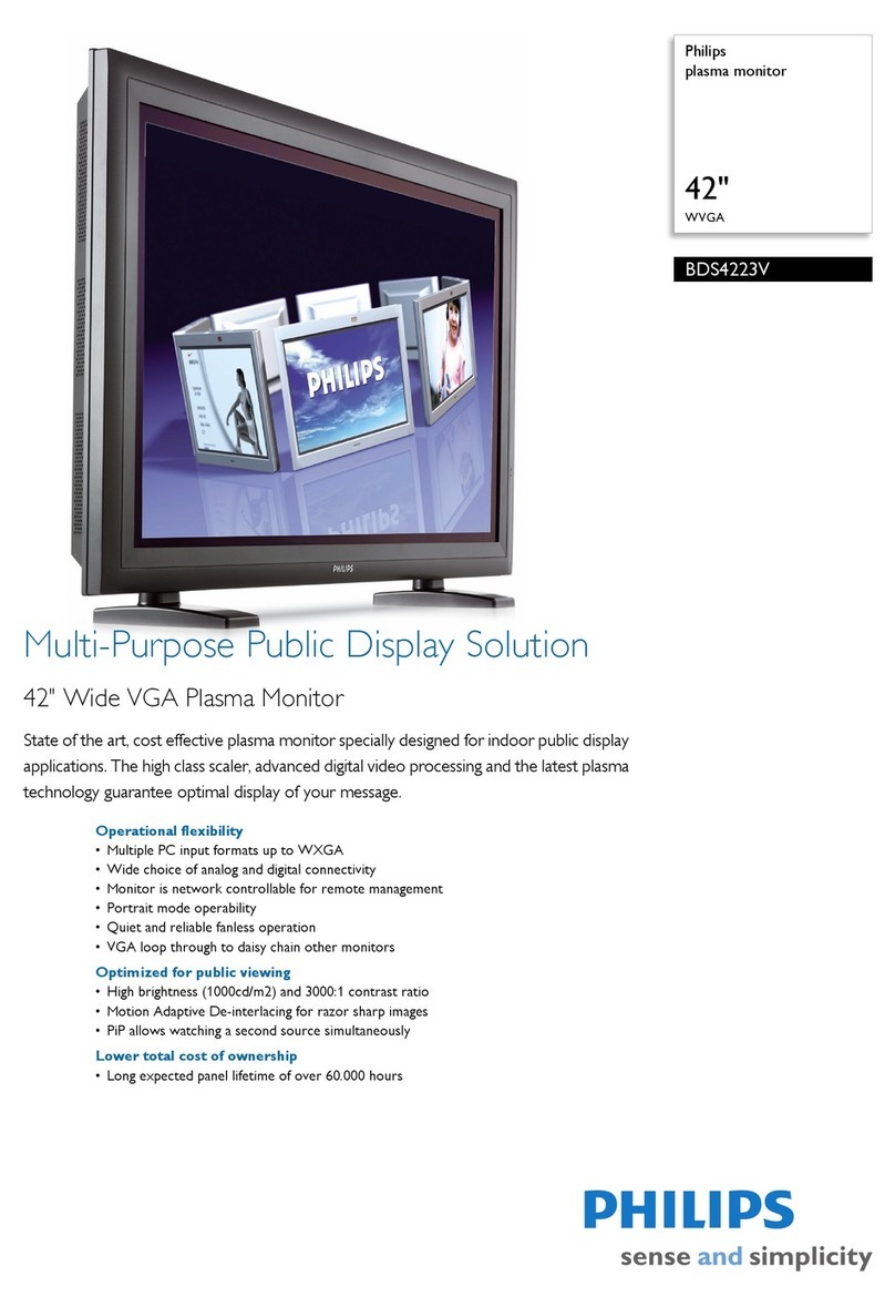 Philips BDS4223V User manual