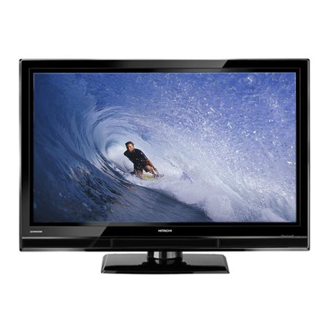 Hitachi Ultravision P50V701 User manual