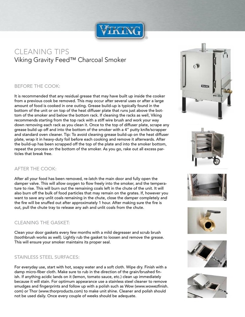 Viking VCPS303SS Cleaning Tips