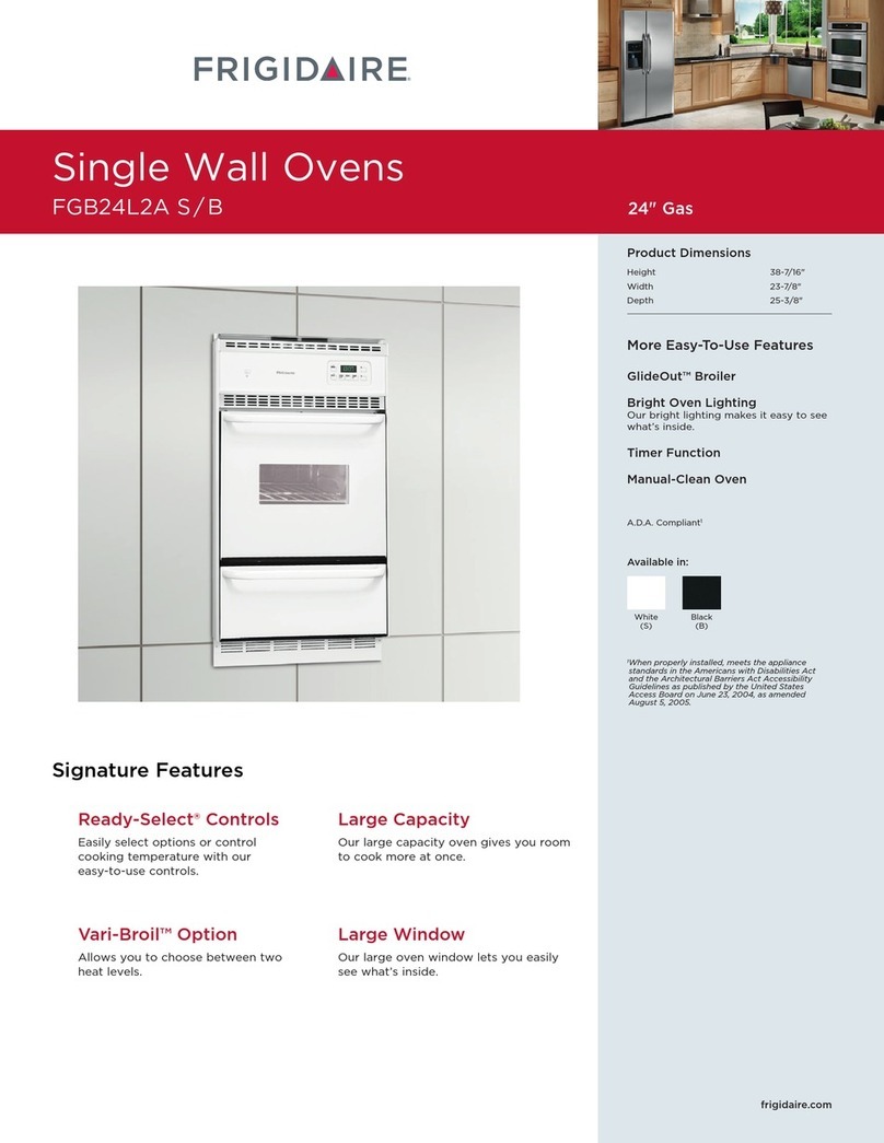 Frigidaire FGB24L2AB Specifications