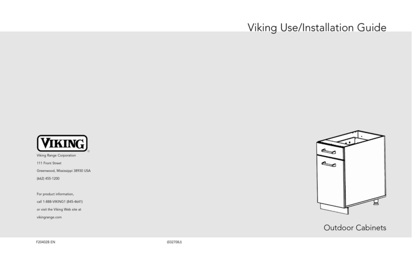 Viking VBBO1601SS installation instructions Viking VBBO1601SS installation instructions