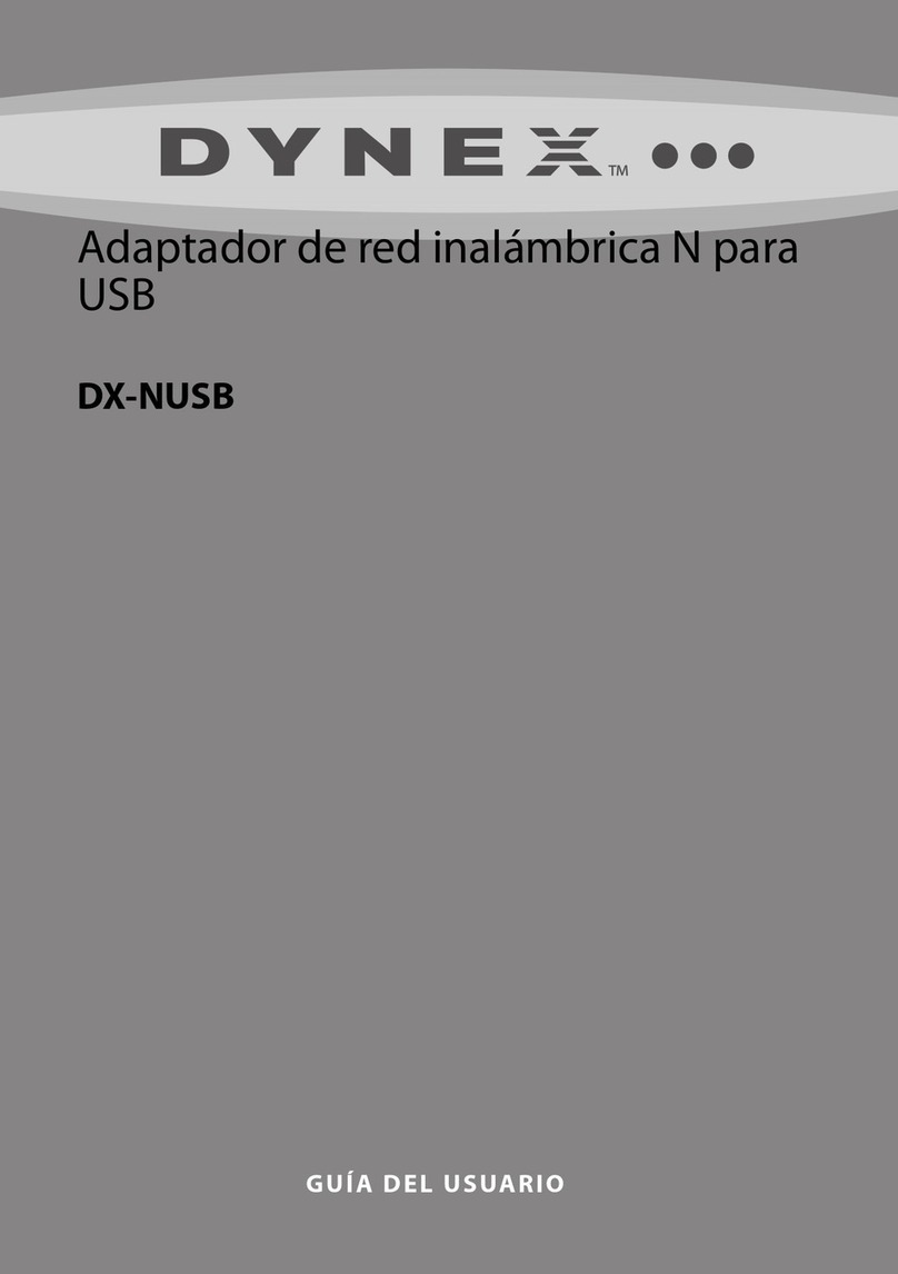 Dynex DX-NUSB User manual