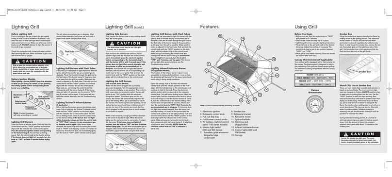 Viking VGBQ13002 User manual