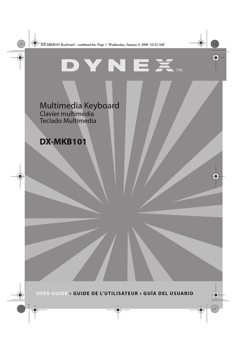 Dynex DX-MKB101 User manual