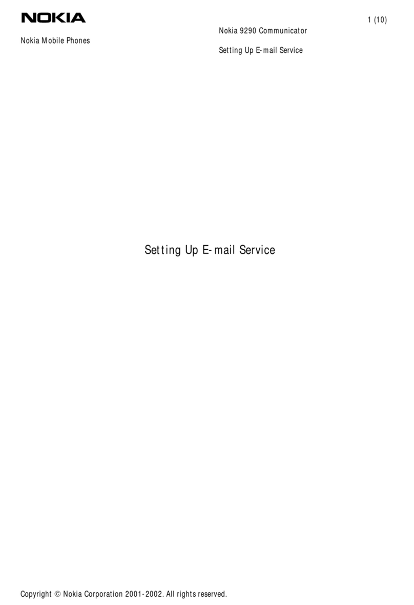 Nokia Communicator 9290 User manual