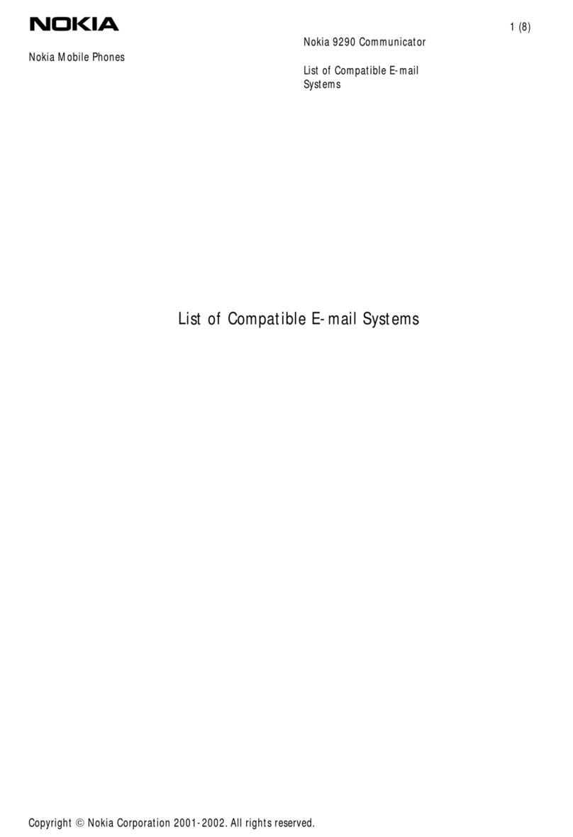 Nokia Communicator 9290 User manual