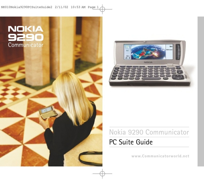 Nokia Communicator 9290 Quick start guide