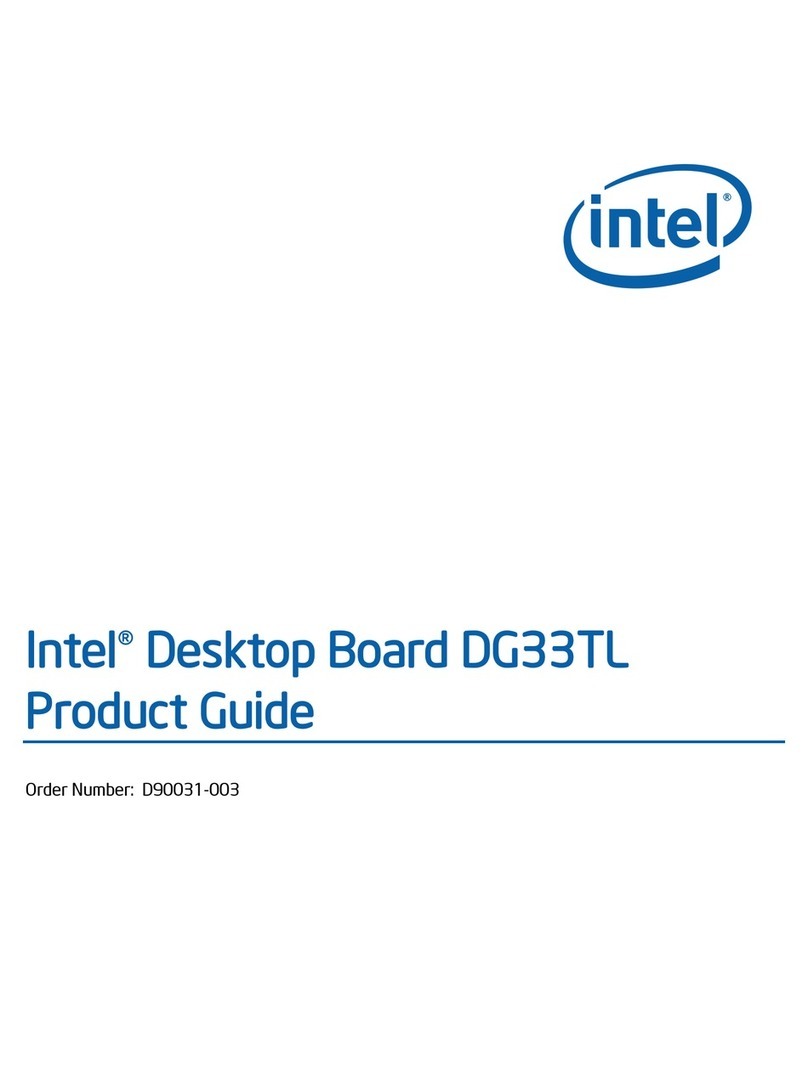 Intel BLKDG33TLM - G33 Express Socket775 mATX... User manual
