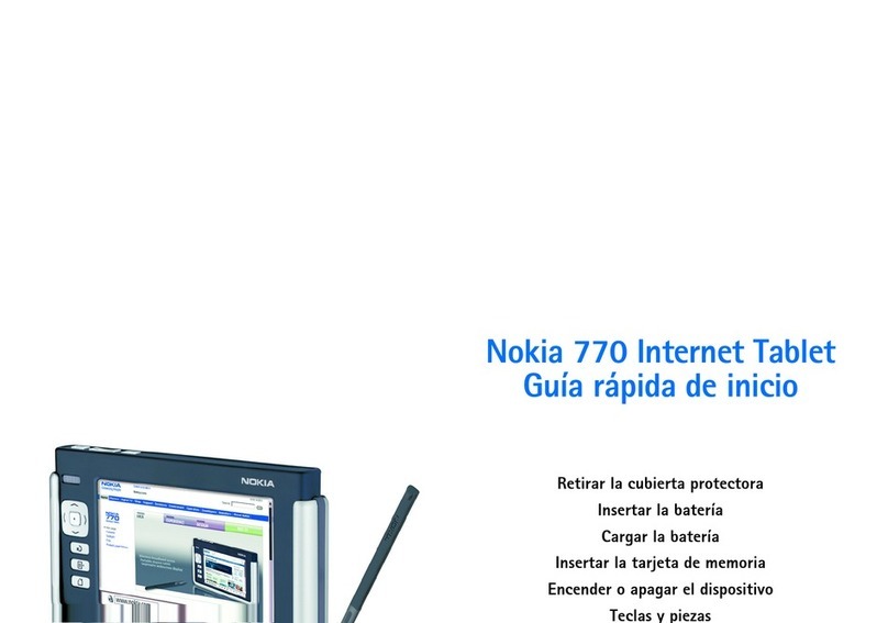 Nokia 770 - 770 Internet Tablet Guia rapida de início