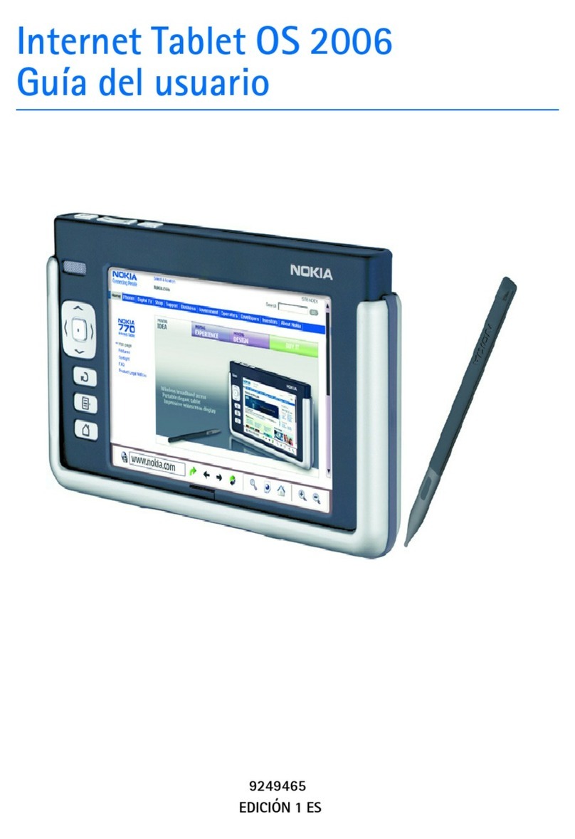 Nokia 770 - 770 Internet Tablet Guía del usuario