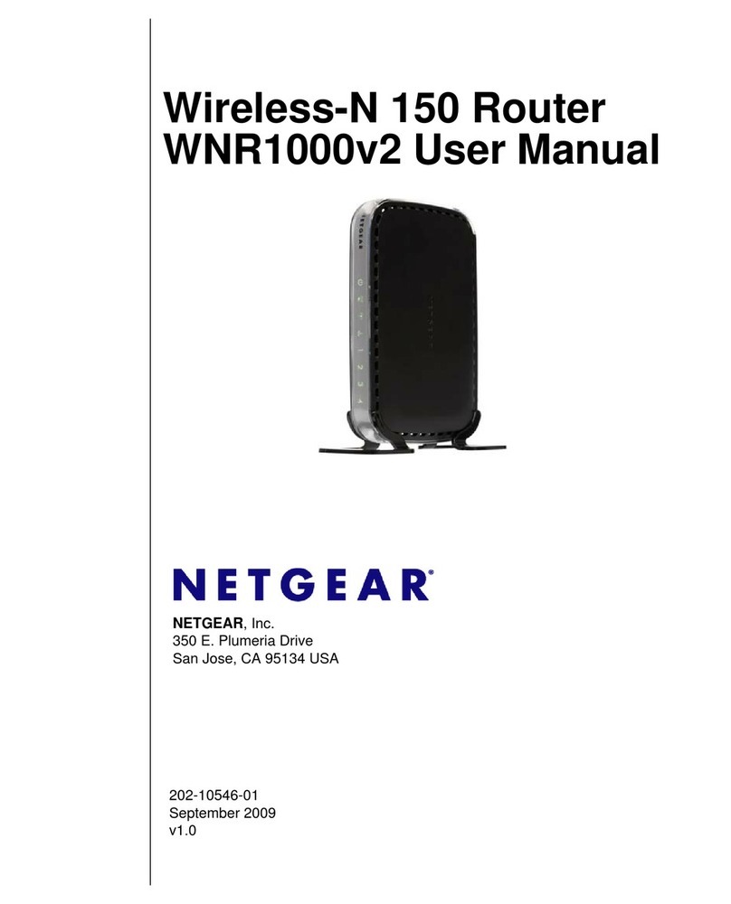 NETGEAR WNR1000v2 - Wireless- N Router user manual
