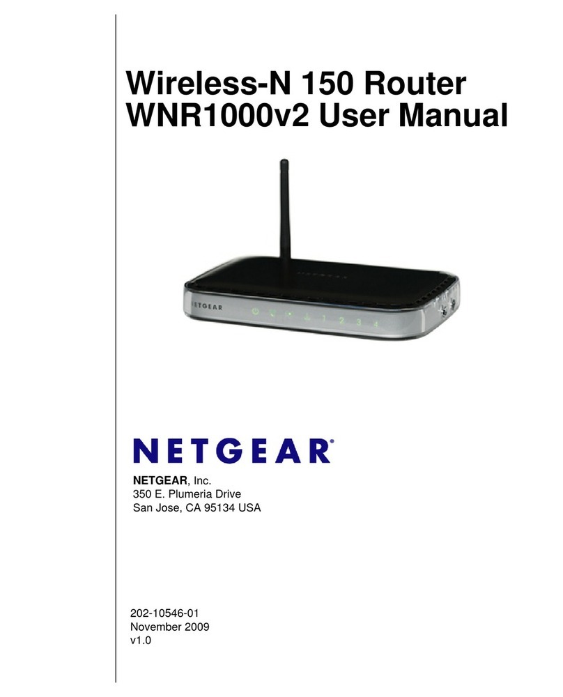 NETGEAR WNR1000-2VCNAS User manual
