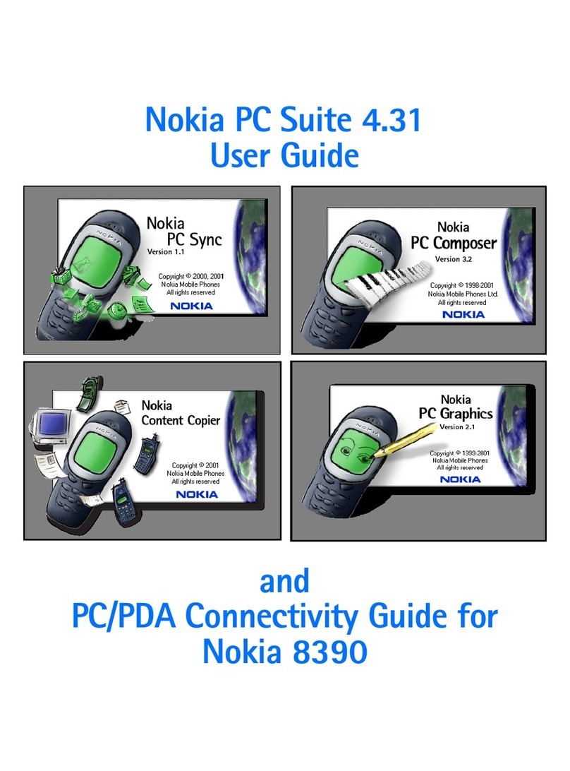 Nokia 8390 - Cell Phone - GSM user guide