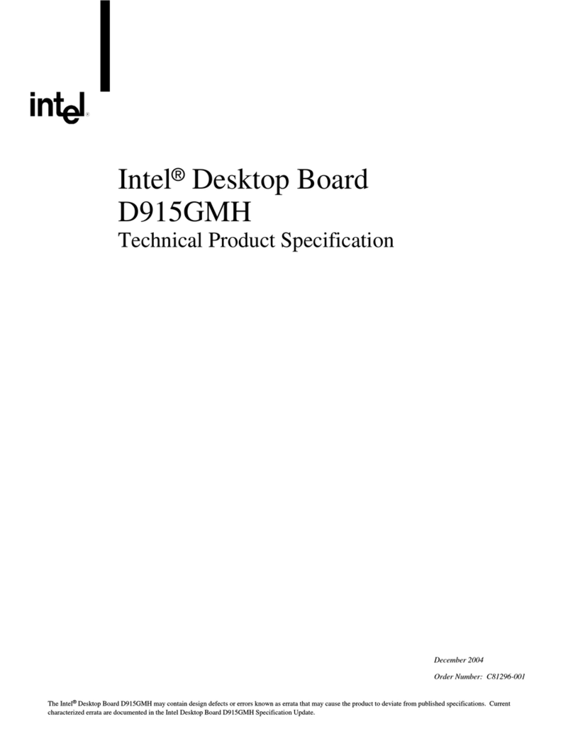 Intel BLKD915GMHLK - LGA775 800FSB Dual DDR400 GIG Lan PCI Express mBTX... Configuration guide