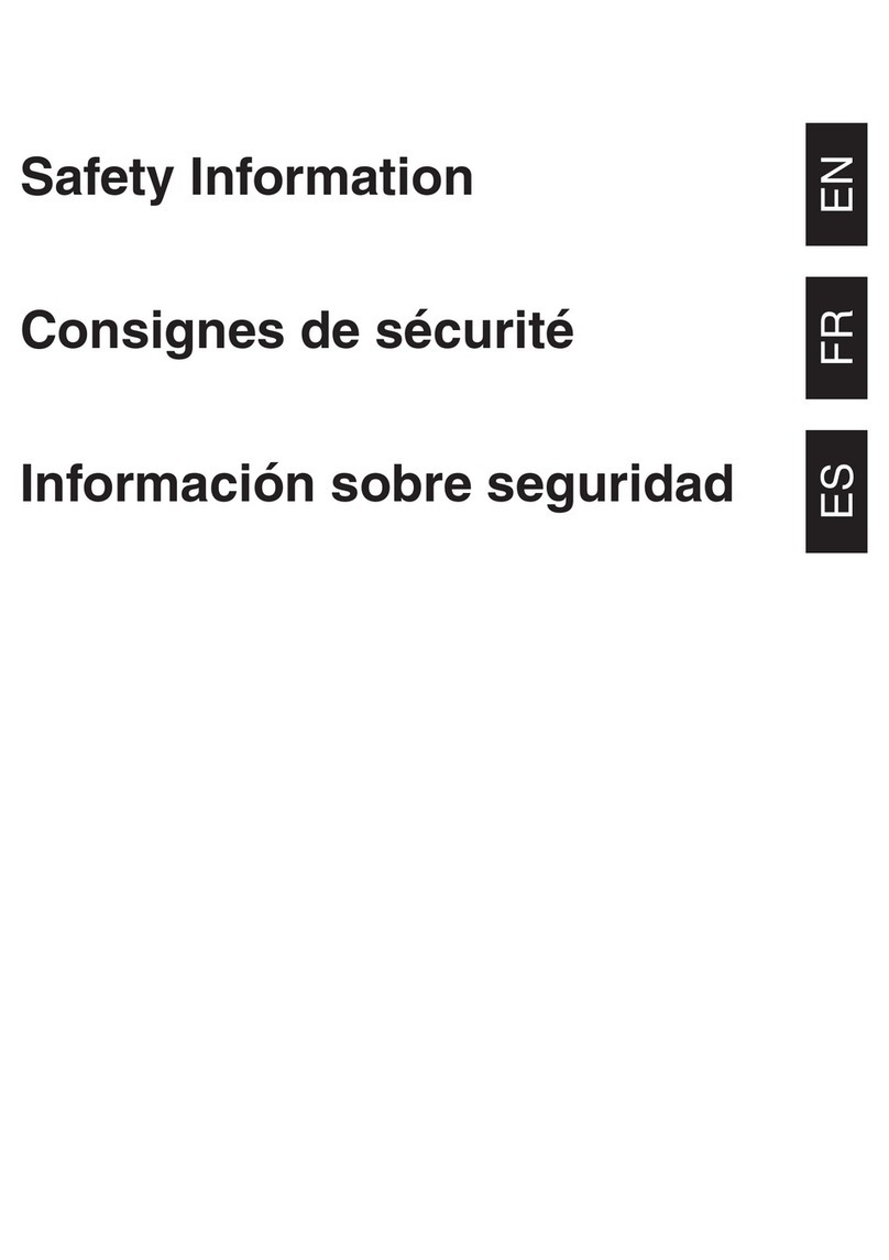 Konica Minolta bizhub 25 Safety information