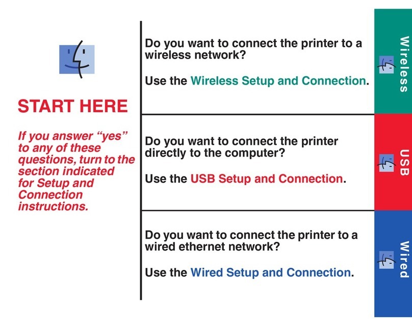 Lexmark 9350 - X Wireless Office Color Inkjet User manual