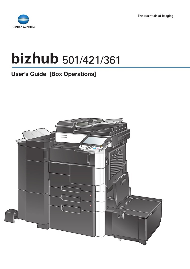 Konica Minolta bizhub 361 Function guide Konica Minolta bizhub 361 Function guide