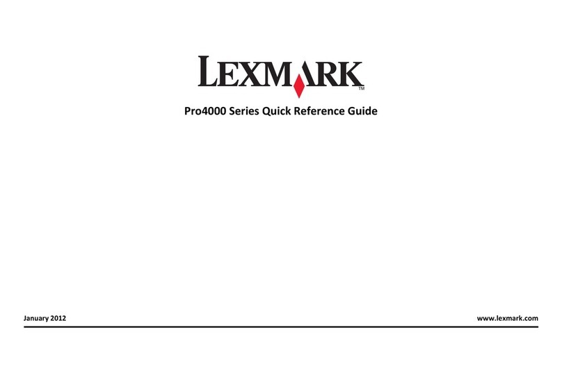 Lexmark 90P4000 User manual