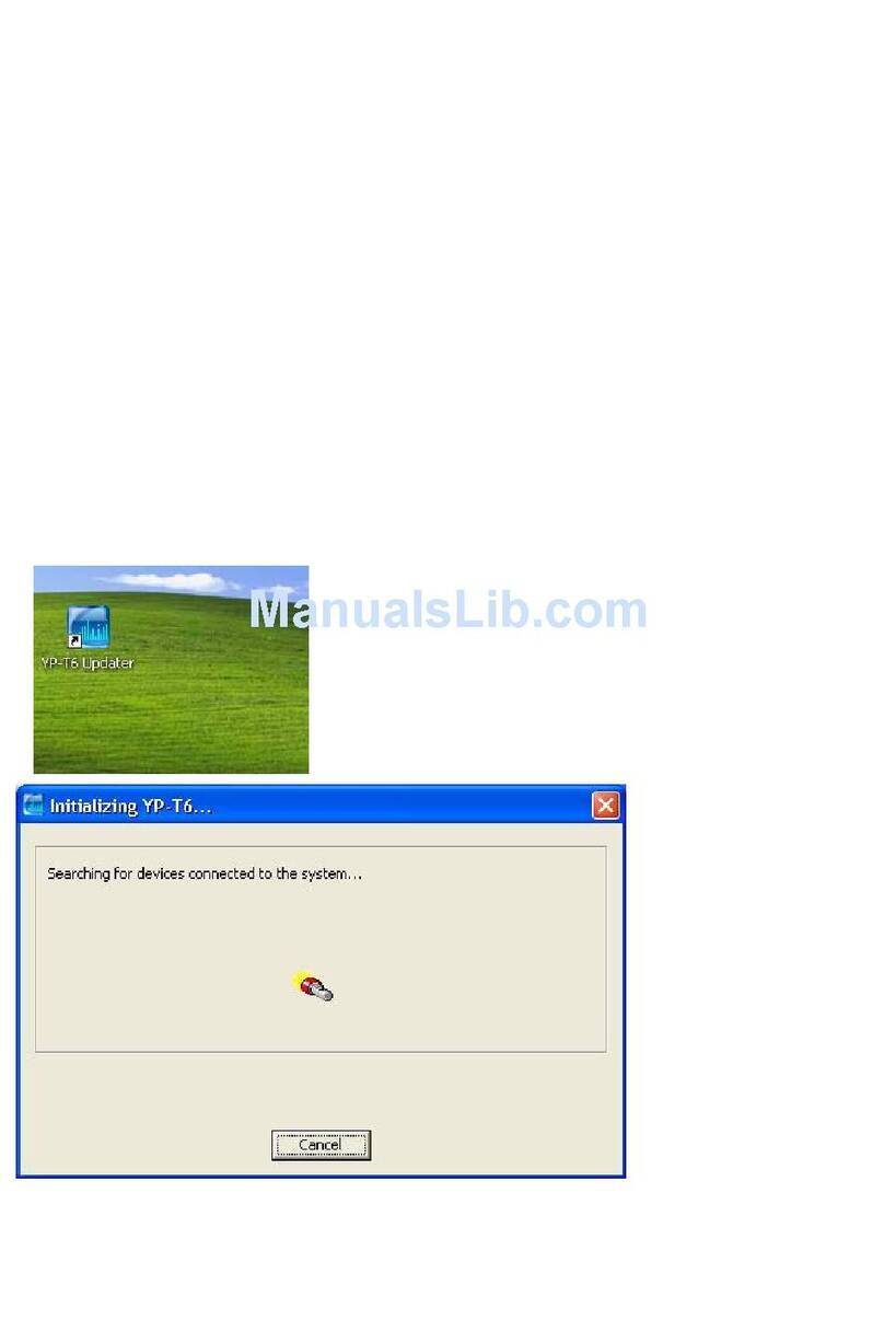 Samsung Yepp YP-T6H Quick start guide