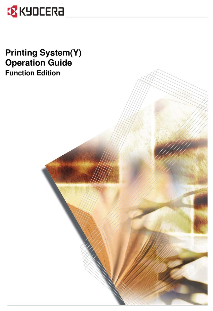 Kyocera KM-2540 User manual