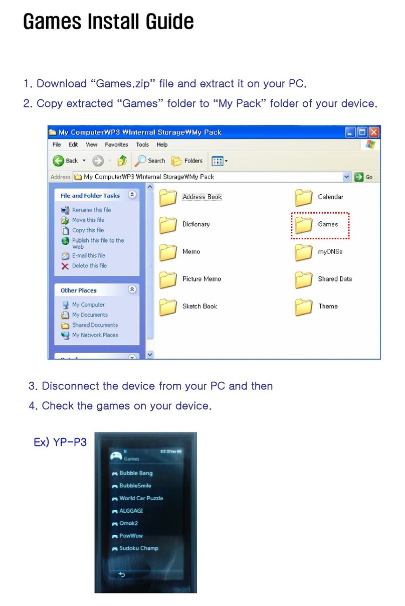 Samsung YP-R1JCB User manual