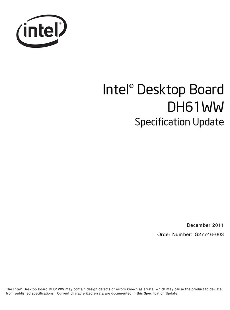 Intel BLKDH61WWB3 User manual