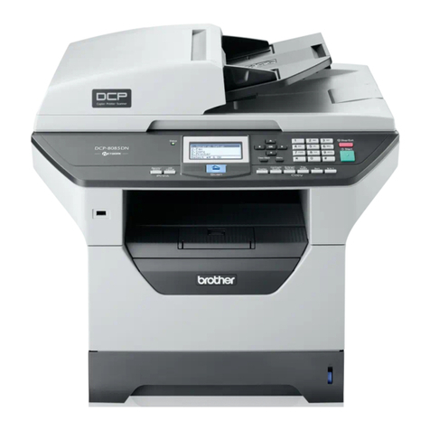 Brother 8085DN - DCP B/W Laser Safety guide