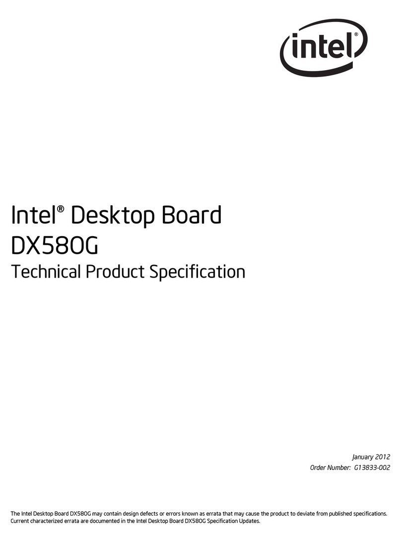 Intel BLKDX58OG Configuration guide