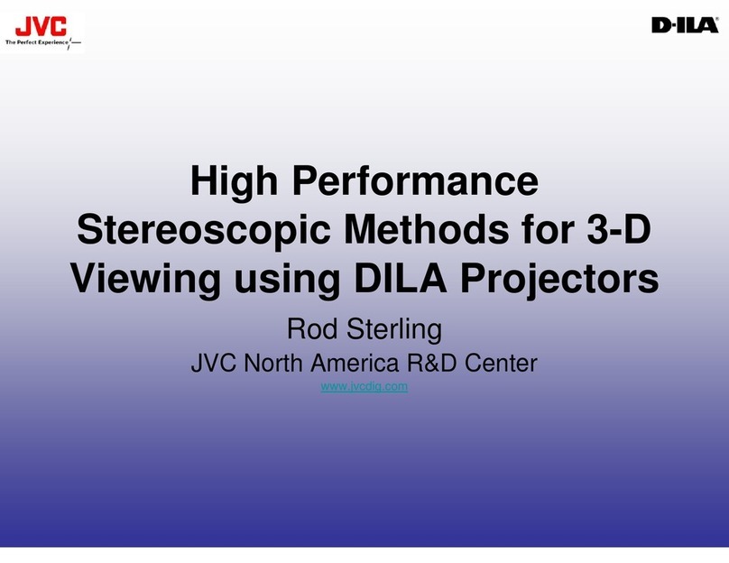 JVC DLA-RS15U - Reference Series Home Cinema... Installation guide