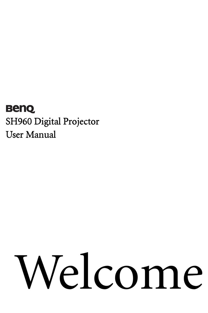 BenQ SH960 User manual
