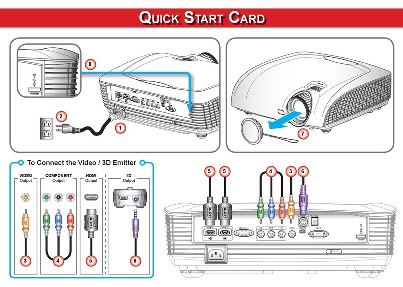 Optoma HD3300 User manual Optoma HD3300 User manual