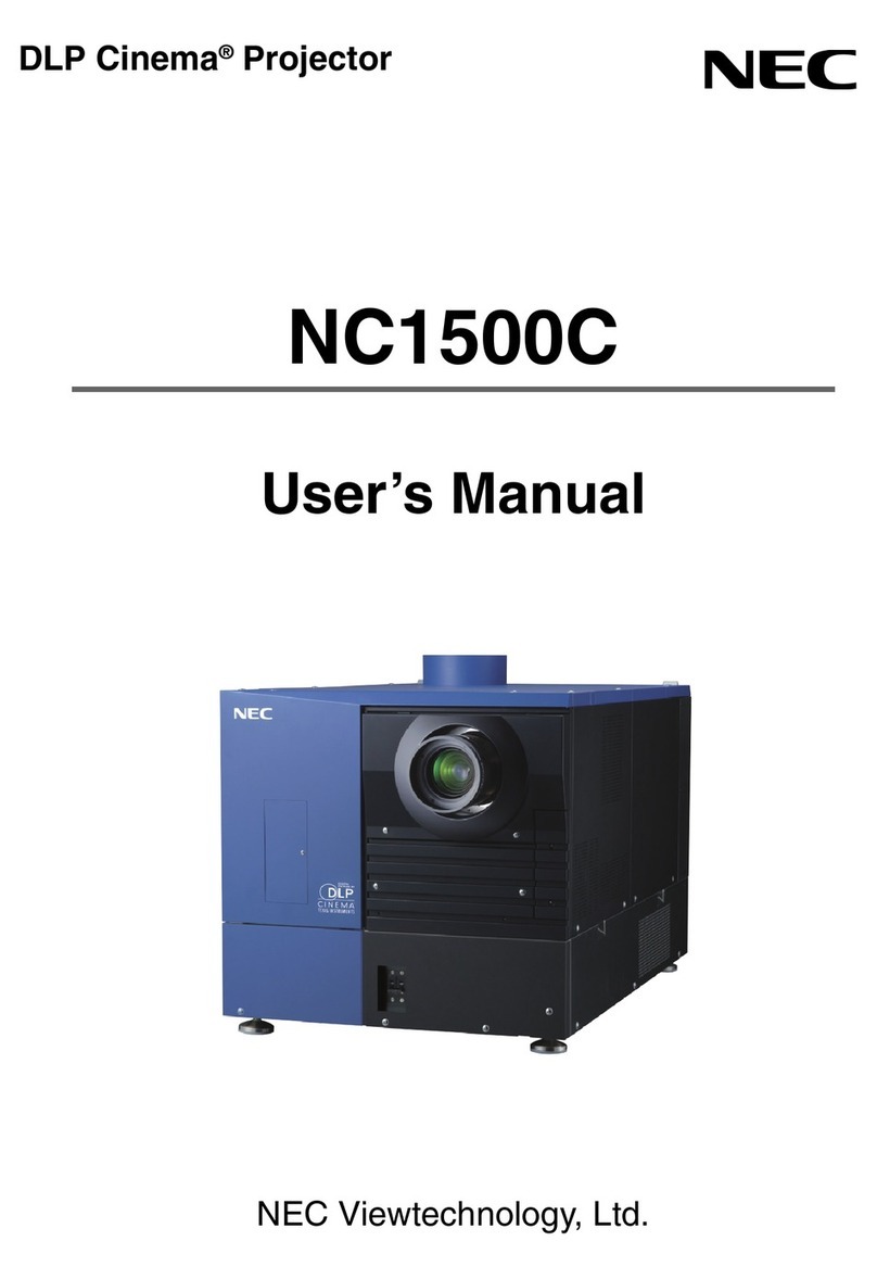 NEC NC1500C User manual