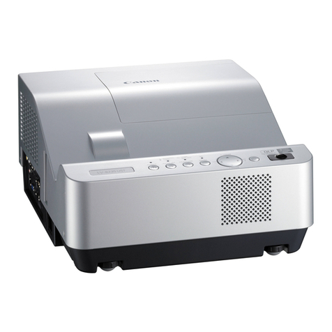 Canon LV-8235 UST Set up and operation guide