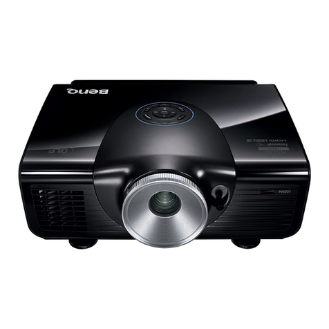 BenQ W6000 - DLP Projector - HD 1080p User manual