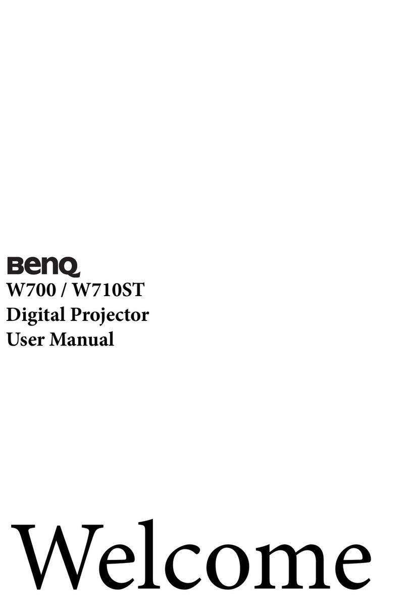 BenQ W700 user manual