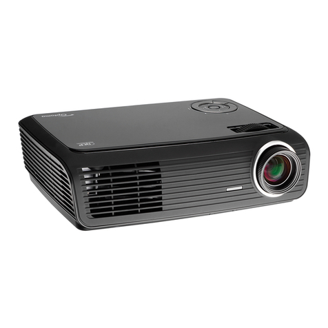 Optoma HD700X User manual Optoma HD700X User manual