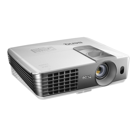 BenQ W1070 User manual BenQ W1070 User manual