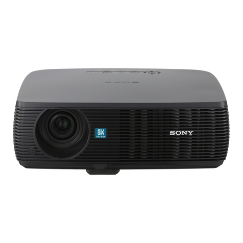 Sony VPL ES4 - SVGA LCD Projector Service manual