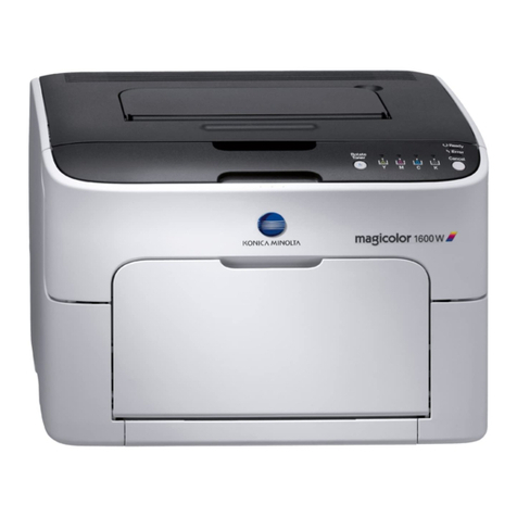 Konica Minolta magicolor 1600W User manual