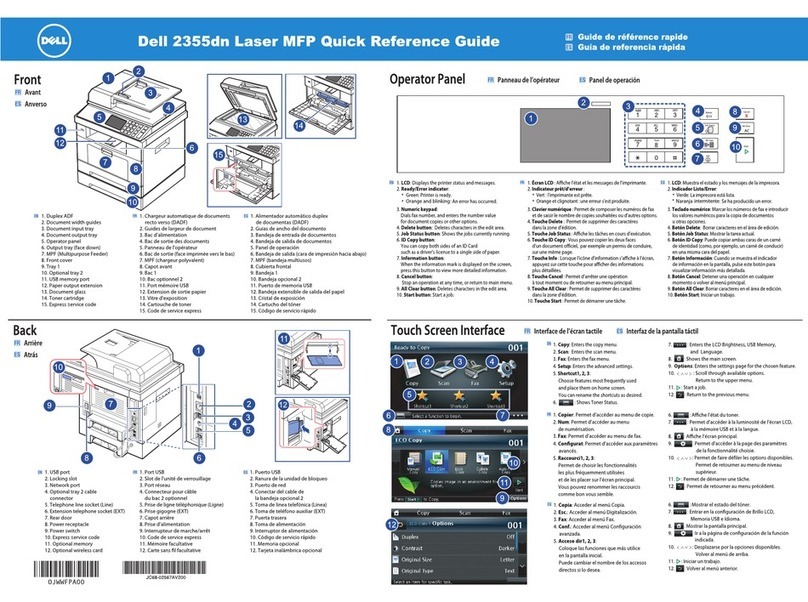 Dell 2355dn User manual