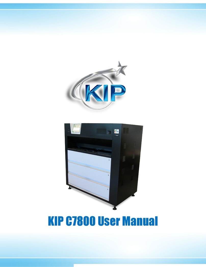 KIP KIP C7800 User manual