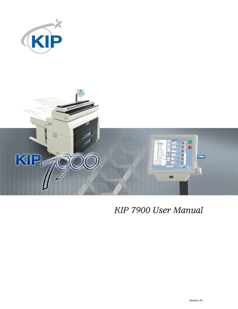 KIP KIP 7900 user manual