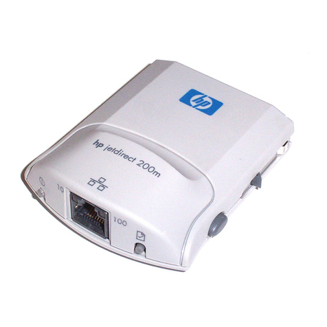 HP J6039C - JetDirect 200M Print Server User manual