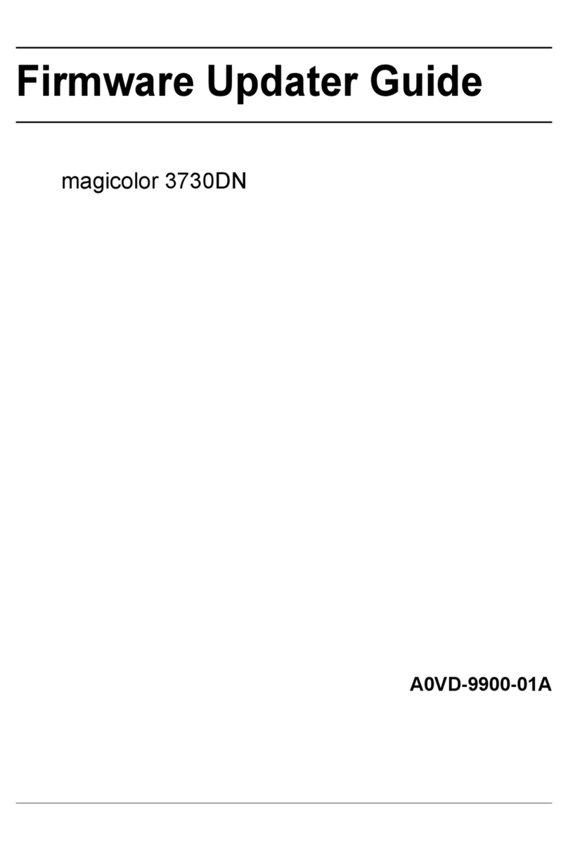 Konica Minolta magicolor 3730DN Firmware update guide