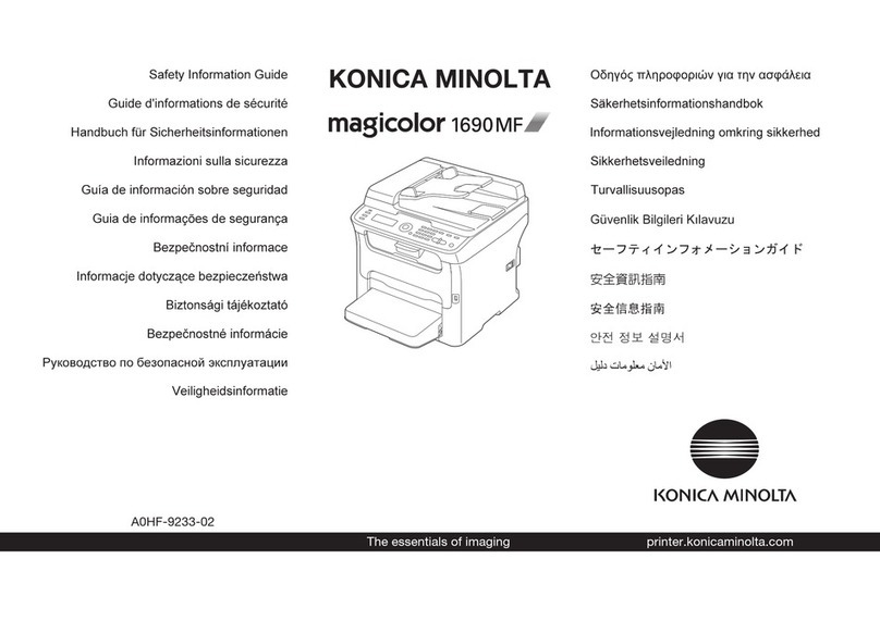 Konica Minolta magicolor 1690MF Original instructions