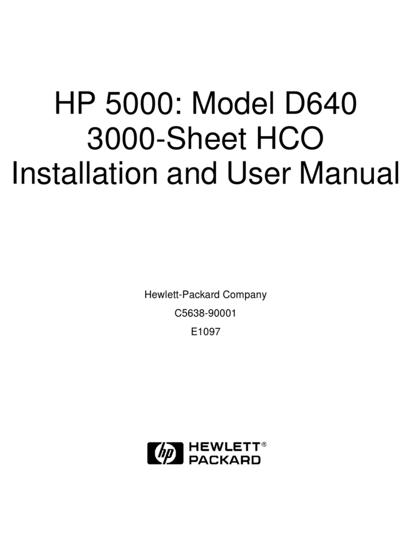 HP D640 User manual