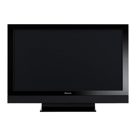 Pioneer PDP-5020FD - 1080p KURO Plasma HDTV User manual