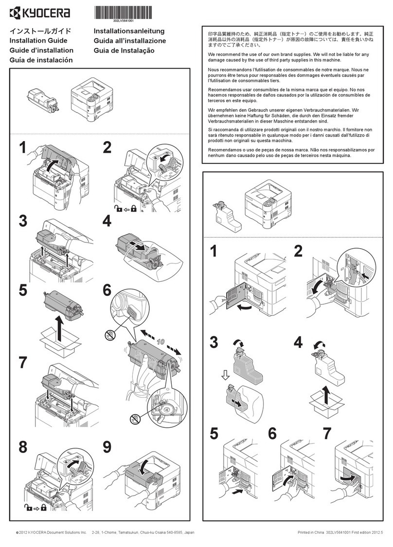 Kyocera FS-2100DN User manual
