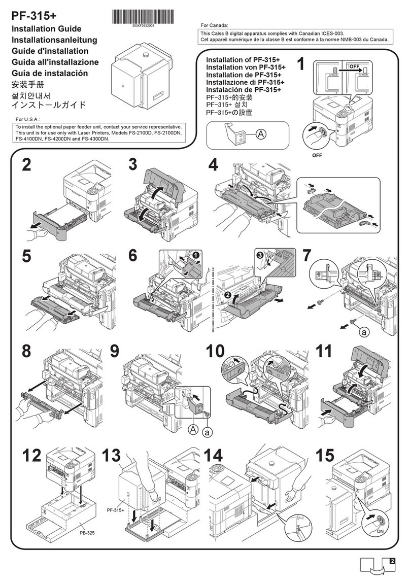 Kyocera FS-2100DN User manual